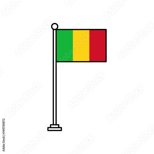 National Flag of Mali