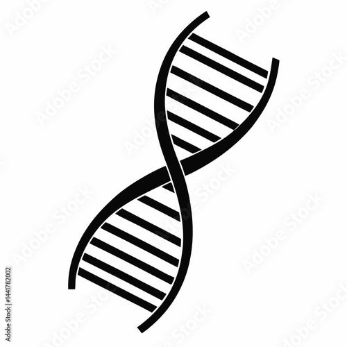 Elegant DNA Helix Vector Design