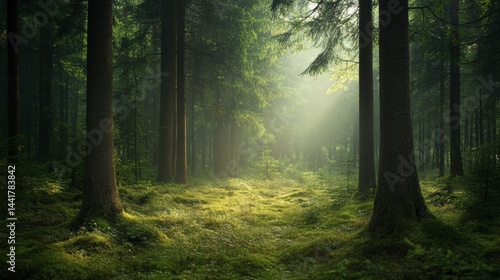 forest hyper realistic photography