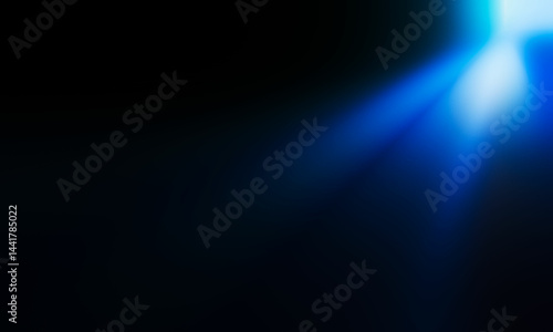 Colorful glow sparks of light texture. Orange bluerays on dark blue abstract layer black background .Crystal flare abstract effect. Holographic sunlight reflection wallpaper, colorful glare bokeh