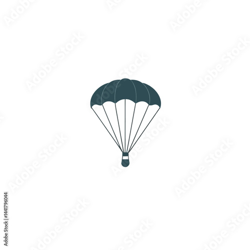 Simple Parachute Icon Design Element