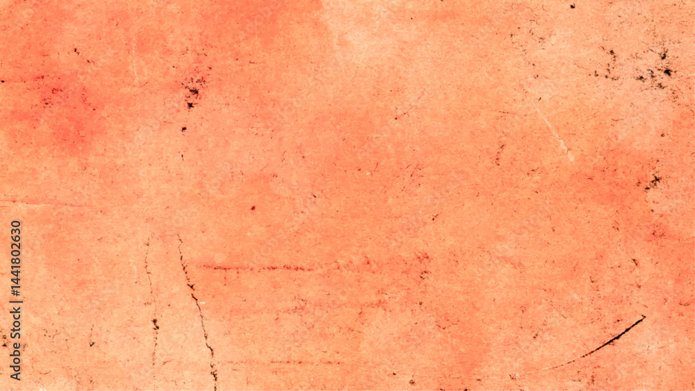Fototapeta premium Abstract Peach Watercolor Texture Background