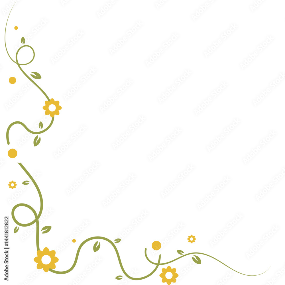 Obraz premium Spring Flower Corner