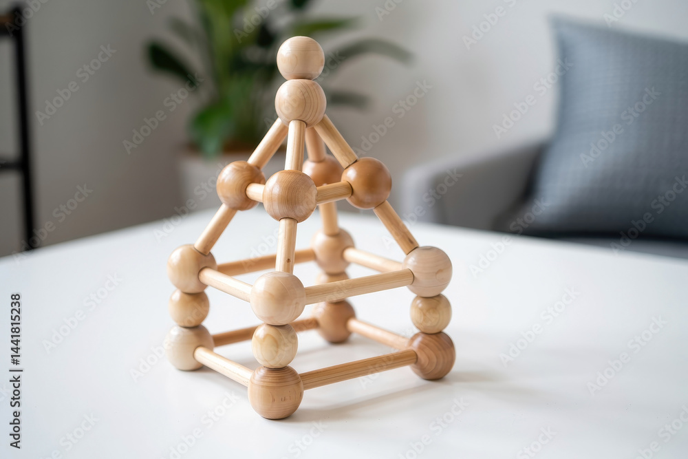 Wooden Block Structure