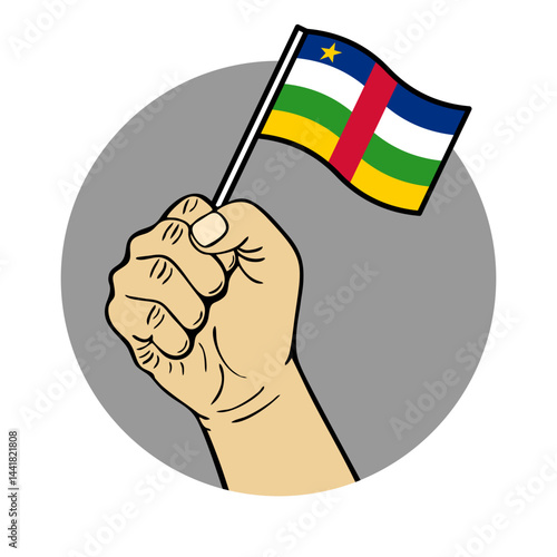 National Flag of Central African Republic