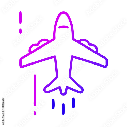jet line icon
