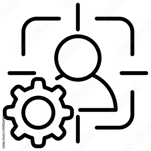 Personalization Outline Icon