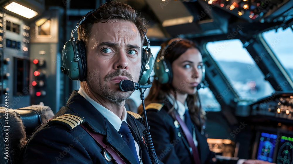 Pilots in the Cockpit