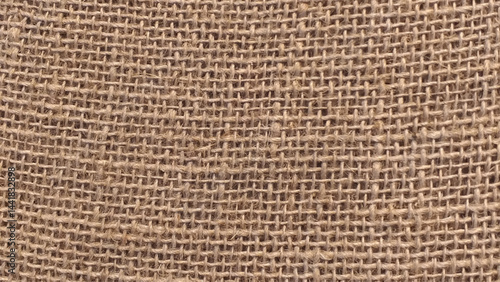 Brown burlap sack texture can be use as background. Burlap sack background and texture