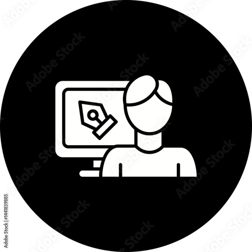 Graphic designer Icon