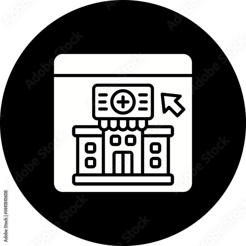 Online pharmacy Icon
