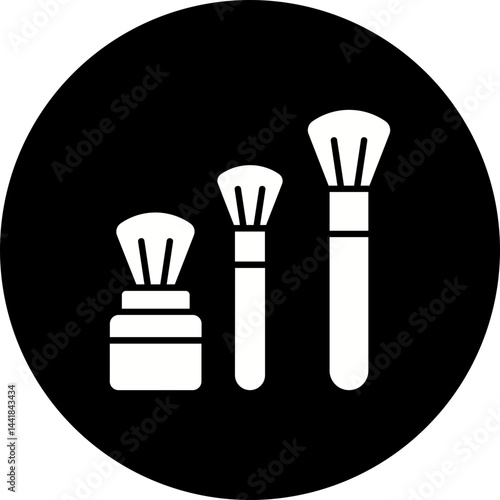 Makeup brushes Icon