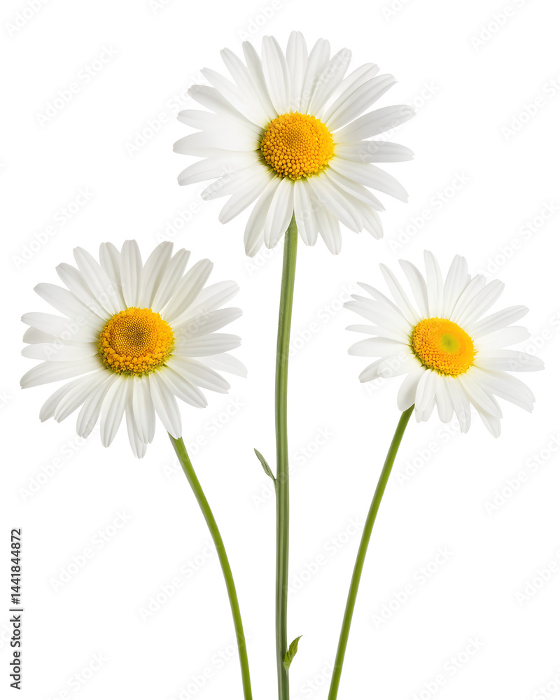 Obraz premium chamomile isolated on transparent background