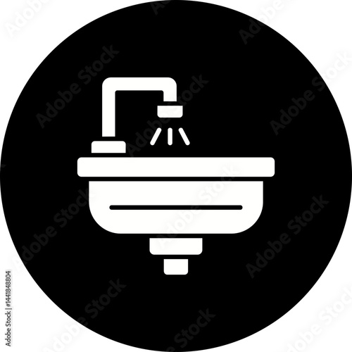 Hair wash sink Icon