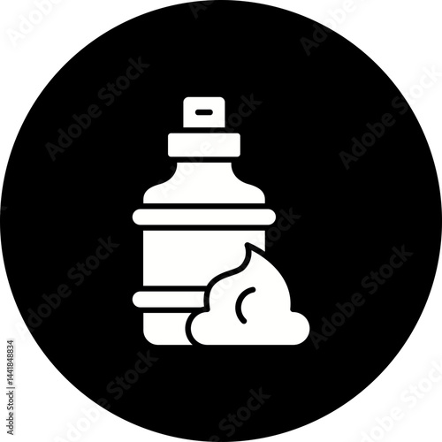 Shaving foam Icon