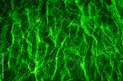 Obraz na płótnie vivid green water abstract background w salonie