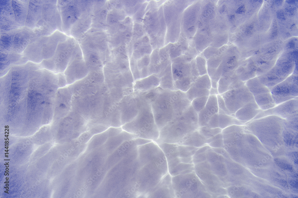 lilac sand sea bottom, top view