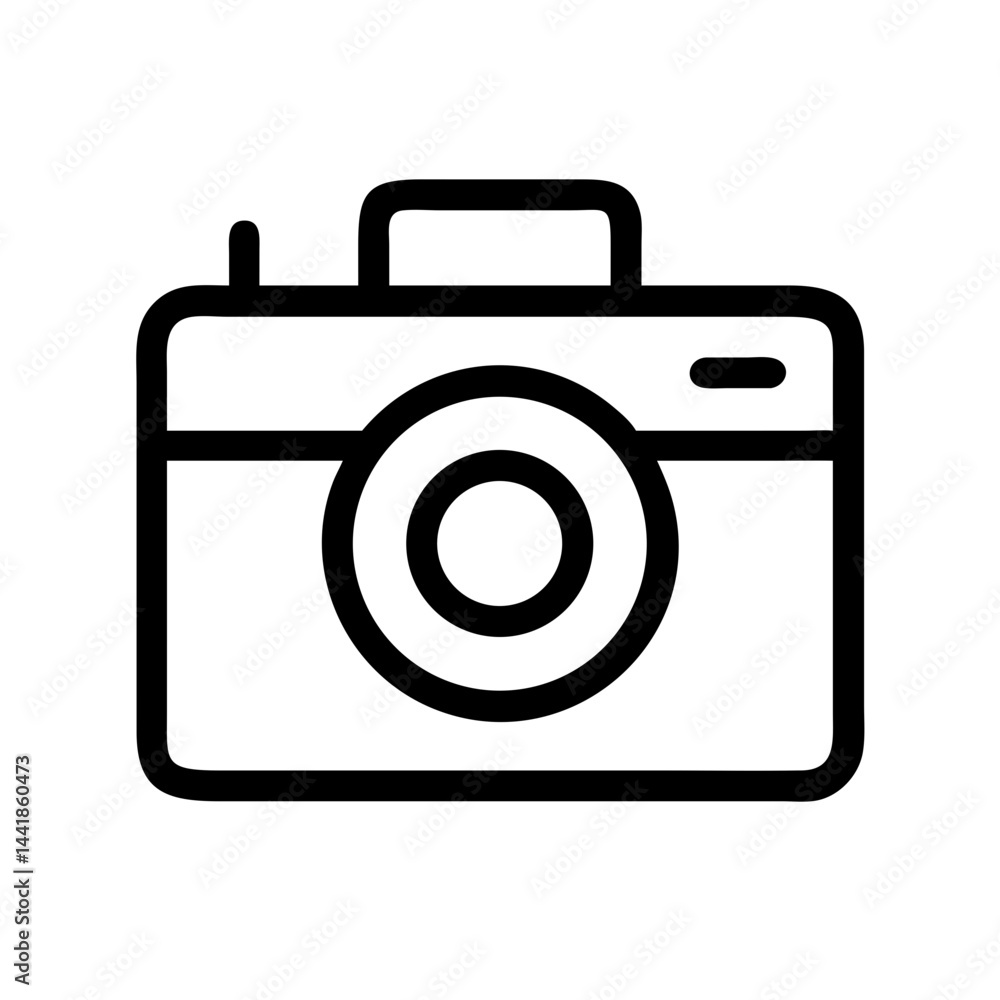 Icon of a camera designed for travelers Icon of a camera designed for travelers