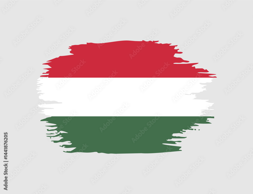 Fototapeta premium National Flag of Hungary