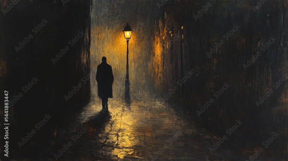 Fototapeta premium Solitary Walk