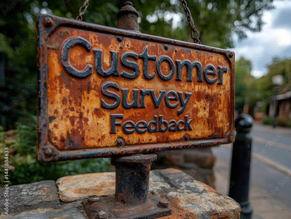 Customer Survey Feedback typography text