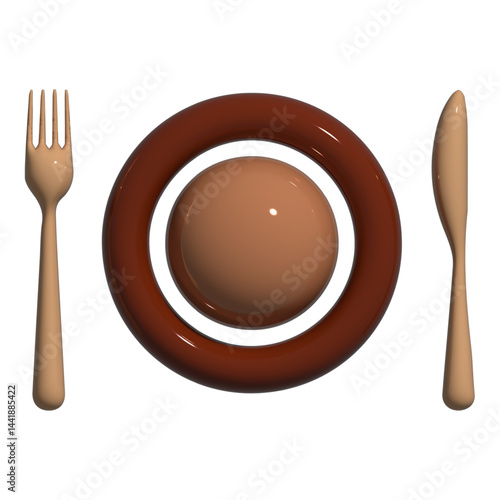 Restaurant Icon Symbols Cutlery