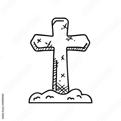 battlefield cross icon, battlefield cross line art - simple line art of battlefield cross, perfect for battlefield cross logos and icons
