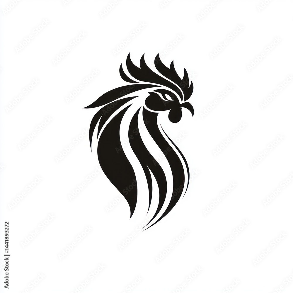 Rooster Head Logo Rooster Head Logo