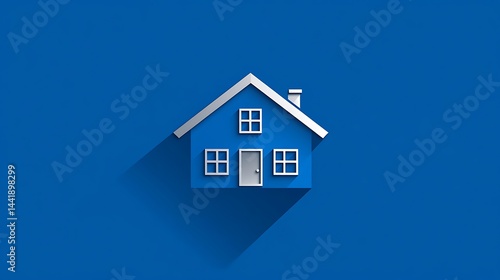 Wallpaper Mural White key with house roof logo high resolution image Torontodigital.ca