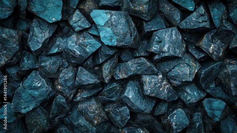 Teal Rock Pile Teal Rock Pile