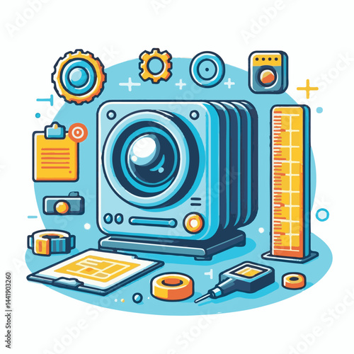 technology, scanner, scan, 3d, equipment, engineering, tool, industry, laser, computer, machine, scanning, work, industrial, hand, production, manufacturing, measurement, process, design, hardware, re