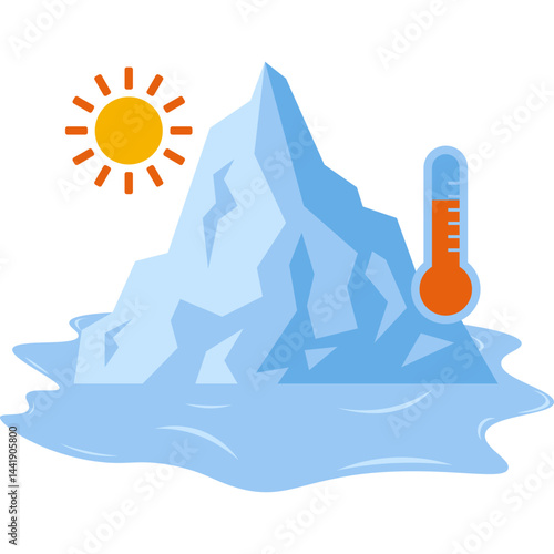 Melting Glacier Climate Change