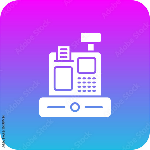Cashier Machine Icon