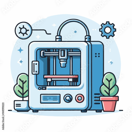 technology, modern, industry, 3d, machine, model, printer, manufacturing, design, engineering, innovation, 3d printer, plastic, print, printing, laboratory, prototype, 3d printing, business, object, c