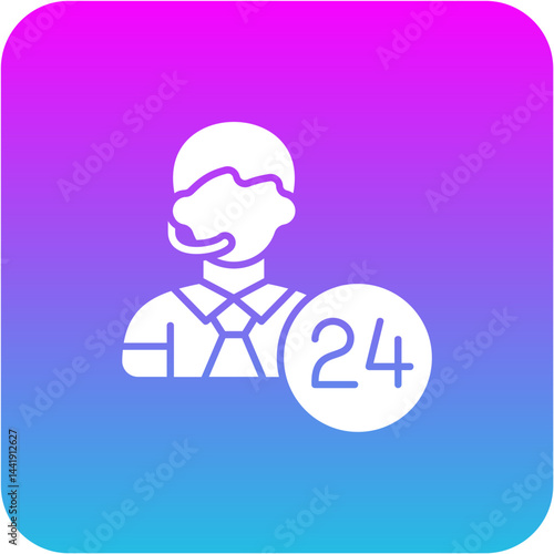 24 Hours Icon