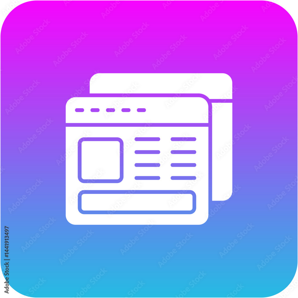 Web Page Icon Web Page Icon