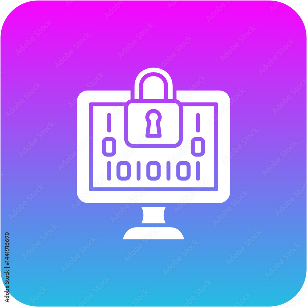 Data encryption Icon Data encryption Icon