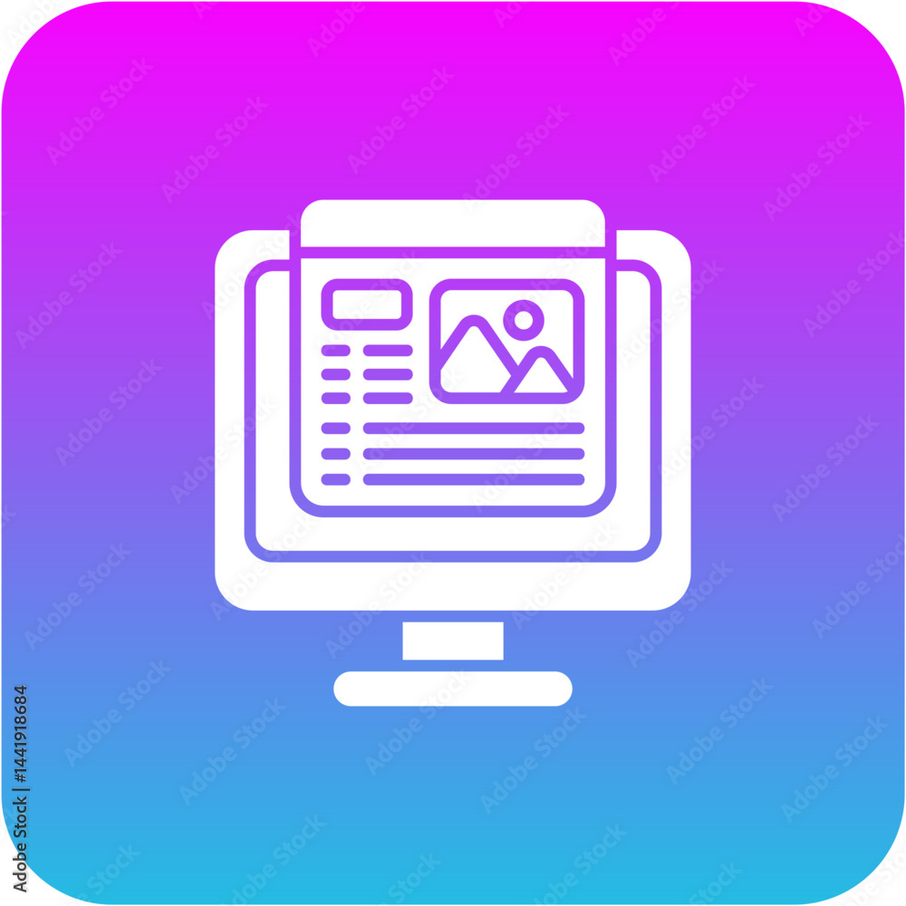 Web design Icon Web design Icon