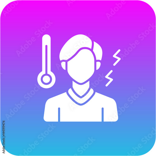 Sick patient Icon