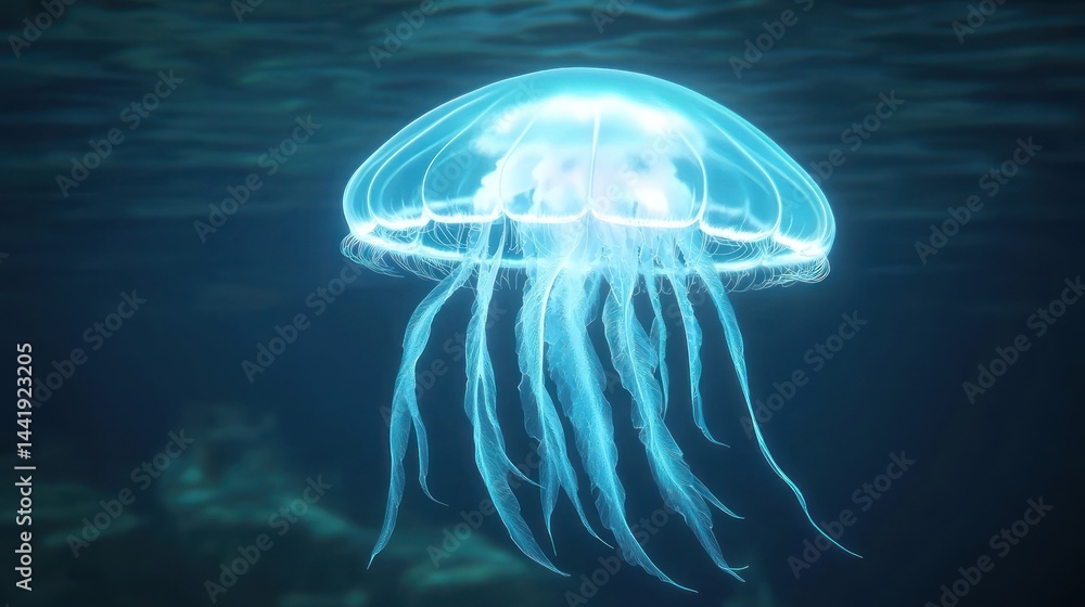 Bioluminescent Jellyfish Bioluminescent Jellyfish