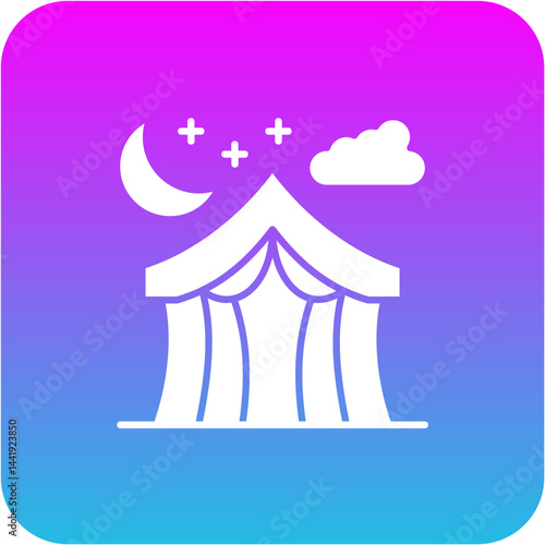 Night camp Icon