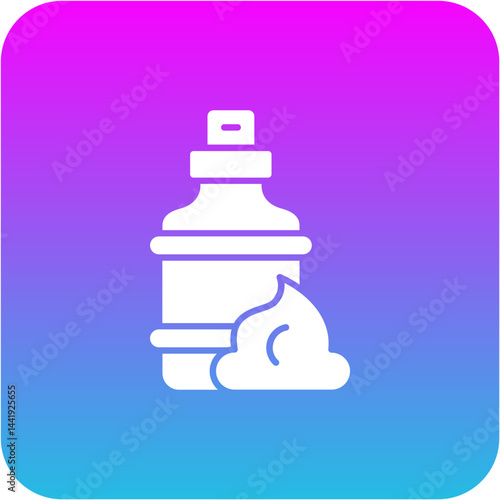 Shaving foam Icon