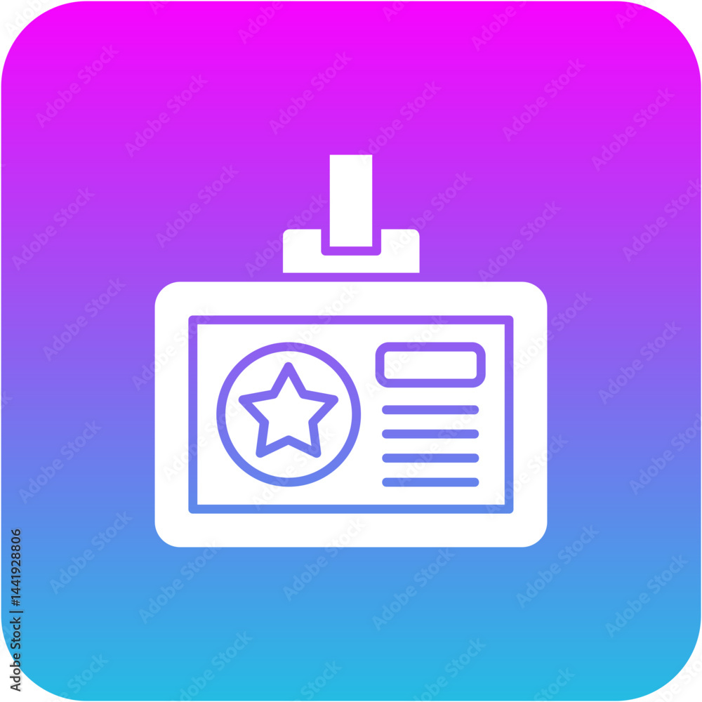 Id card Icon Id card Icon