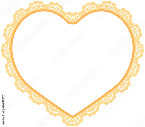 Wallpaper Mural Heart Lace Frame
 Torontodigital.ca