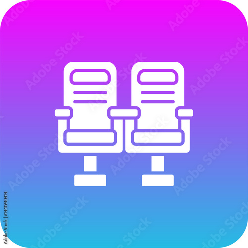Cinema seats Icon