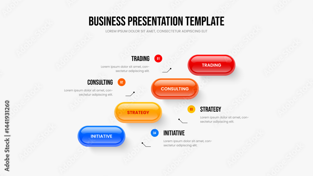 Business Strategy Four Option Diagram Slide Template. Service Campaign Slideshow Design Vector Illustration. Investor Development 4 Step Infographic Frame Layout. Business Strategy Four Option Diagram Slide Template. Service Campaign Slideshow Design Vector Illustration. Investor Development 4 Step Infographic Frame Layout.