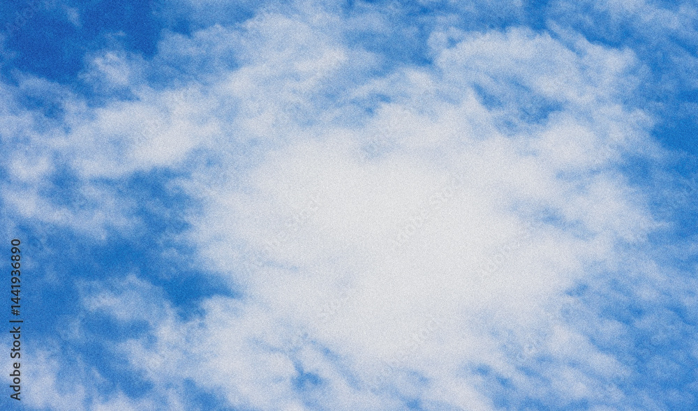 Obraz premium white clouds in the blue sky