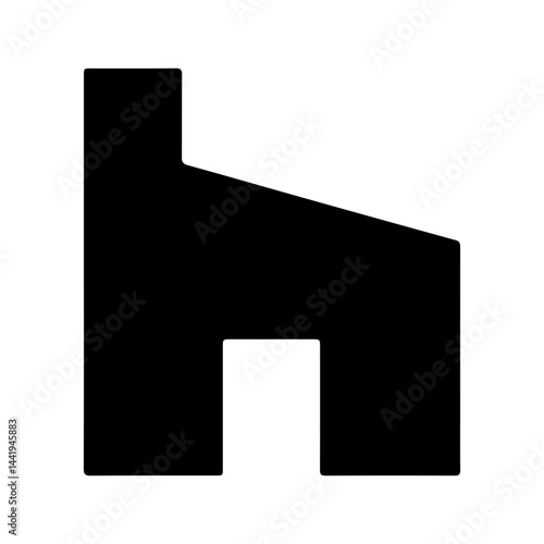 house glyph icon