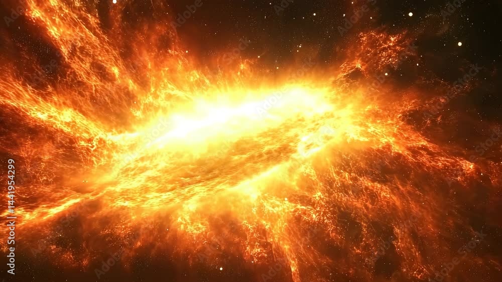 fiery explosion background, fire in space, blue, red, orange, star fiery explosion background, fire in space, blue, red, orange, star