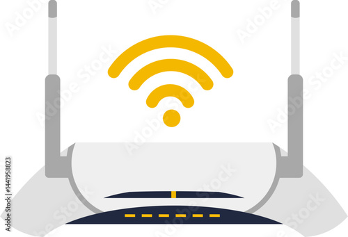 Wifi Router Illustration